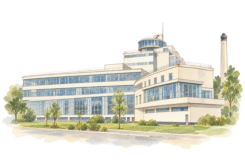 Van Nellefabriekの水彩スケッチ