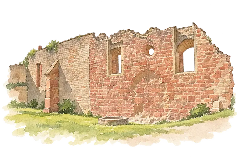 ShUM Sites of Speyer, Worms and Mainzの水彩スケッチ